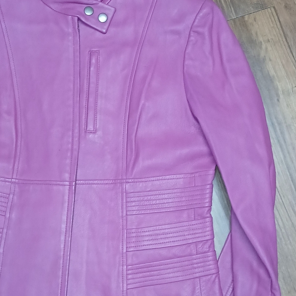 Sophia Vespucci Real leather jacket - Picture 3 of 3